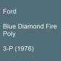 Preview: Ford, Blue Diamond Fire Poly, 3-P (1976).